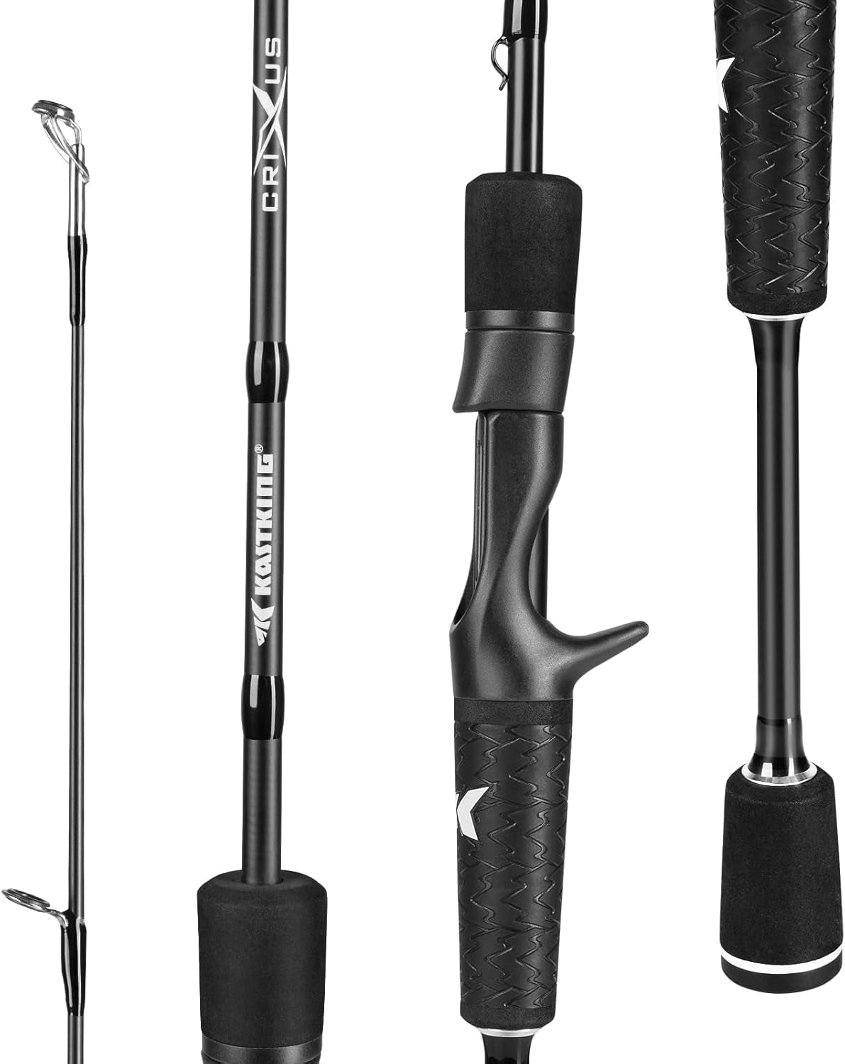 StormCast Pro Rod – IM6 Graphite Spinning & Casting with Zirconium Oxide Guides and SuperPolymer Handle