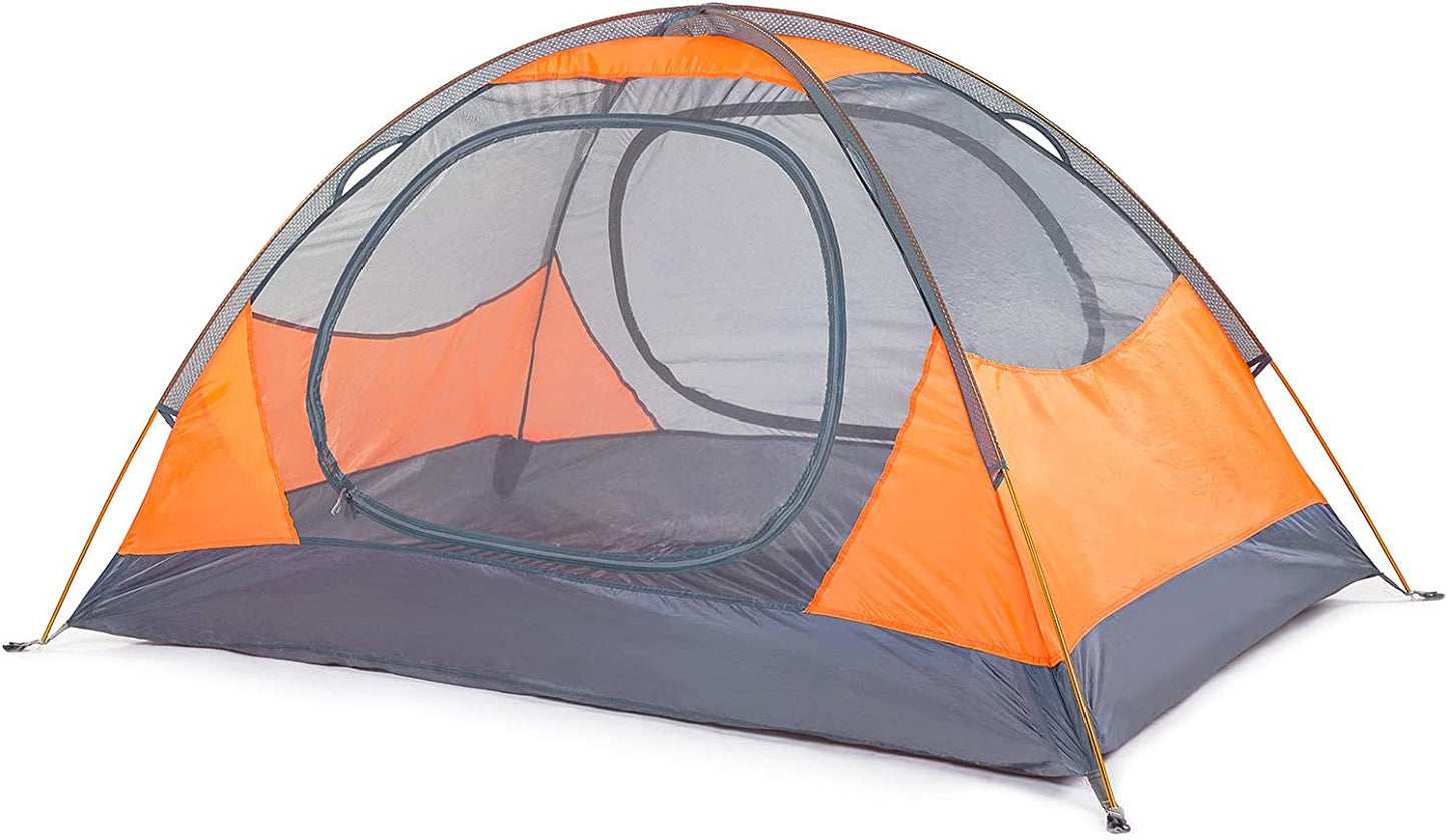 TrailHaven All-Season 2/4 Person Camping Tent – Lightweight Waterproof Windproof Double-Layer Shelter for Hiking, Hunting & Travel