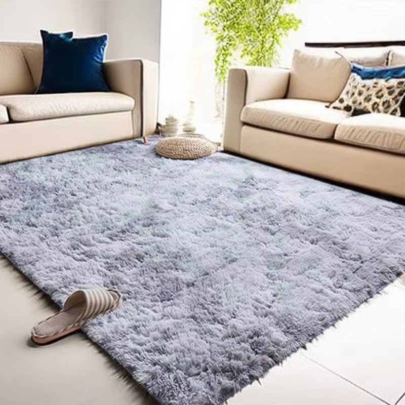 Soft Plush Carpet for Living Room or Kids Bedroom, Modern Fluffy Area Rug, Cozy Floor Mat for Sofa, Nursery, or Playroom Decor