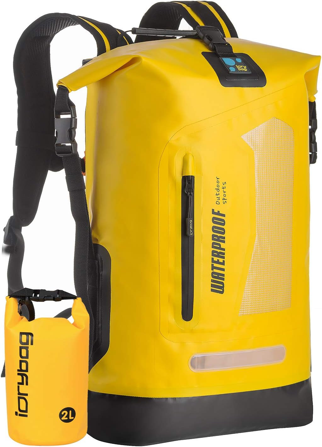 AquaShield Waterproof Backpack – 20L/30L/40L Floating Dry Bag for Kayaking, Hiking, Camping & Outdoor Adventures