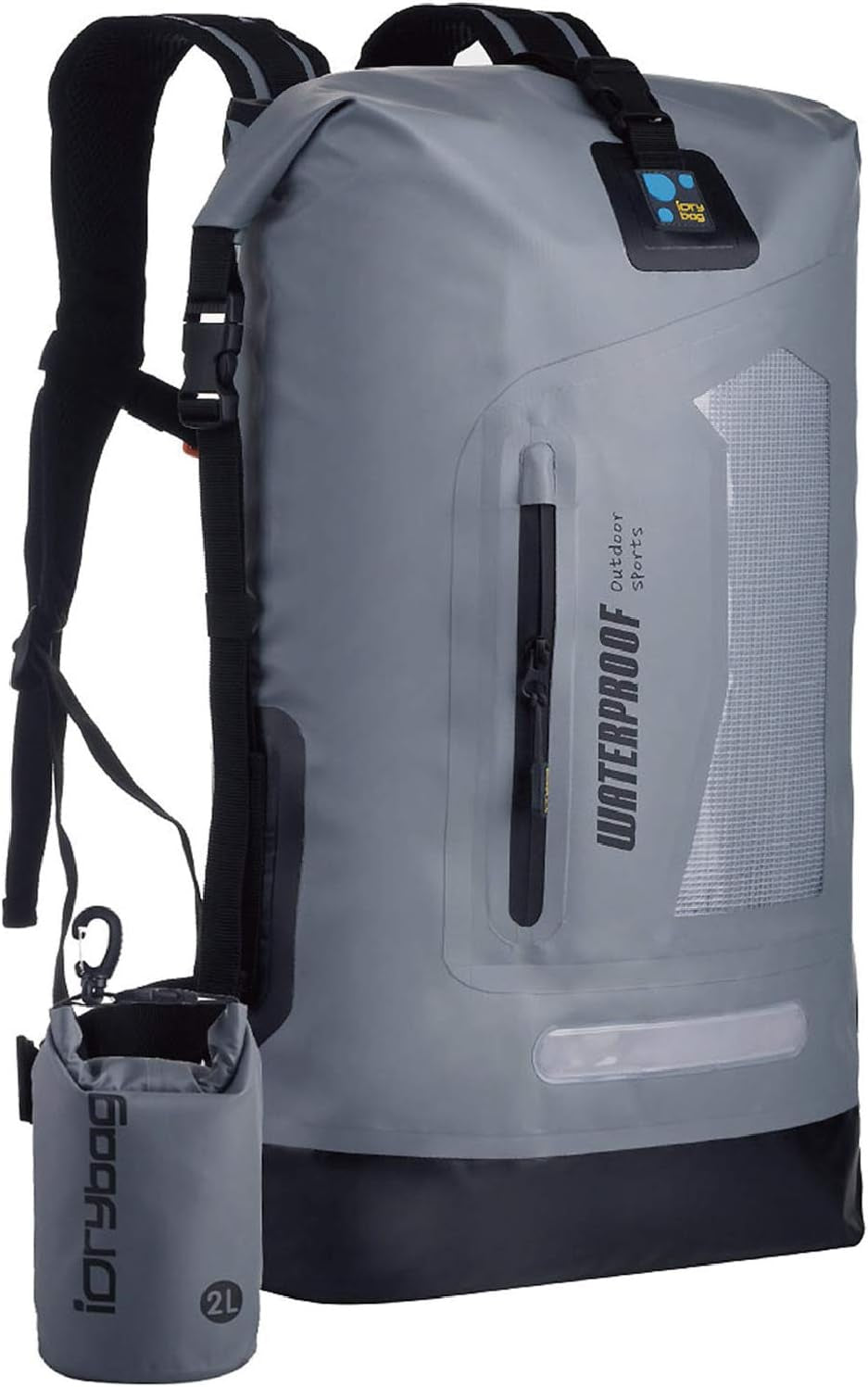 AquaShield Waterproof Backpack – 20L/30L/40L Floating Dry Bag for Kayaking, Hiking, Camping & Outdoor Adventures