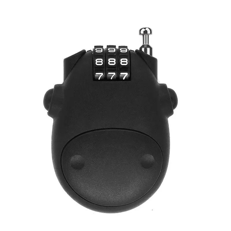 Secure Your Gear with the High-Precision Bicycle Steel Cable Code Lock – Perfect for Helmets, Suitcases, and More!