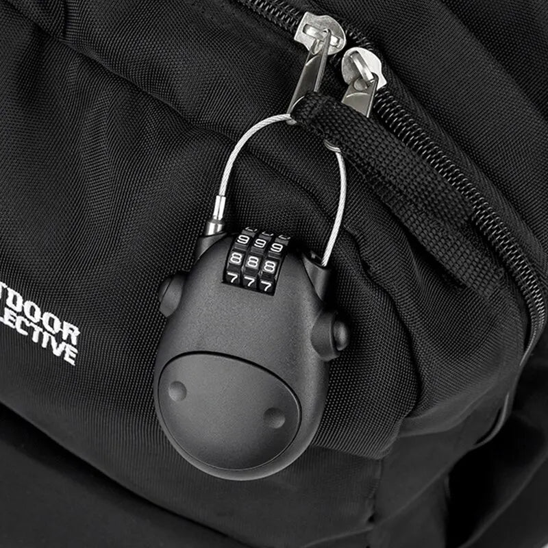 Secure Your Gear with the High-Precision Bicycle Steel Cable Code Lock – Perfect for Helmets, Suitcases, and More!