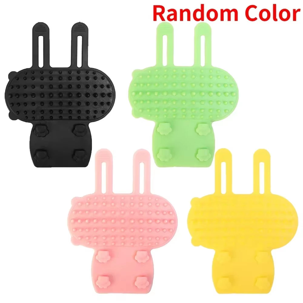 FurAway Brush – Silicone Pet Hair Removal & Massage Comb for Cats and Dogs, Self-Cleaning Grooming Tool (1–4 PCS)