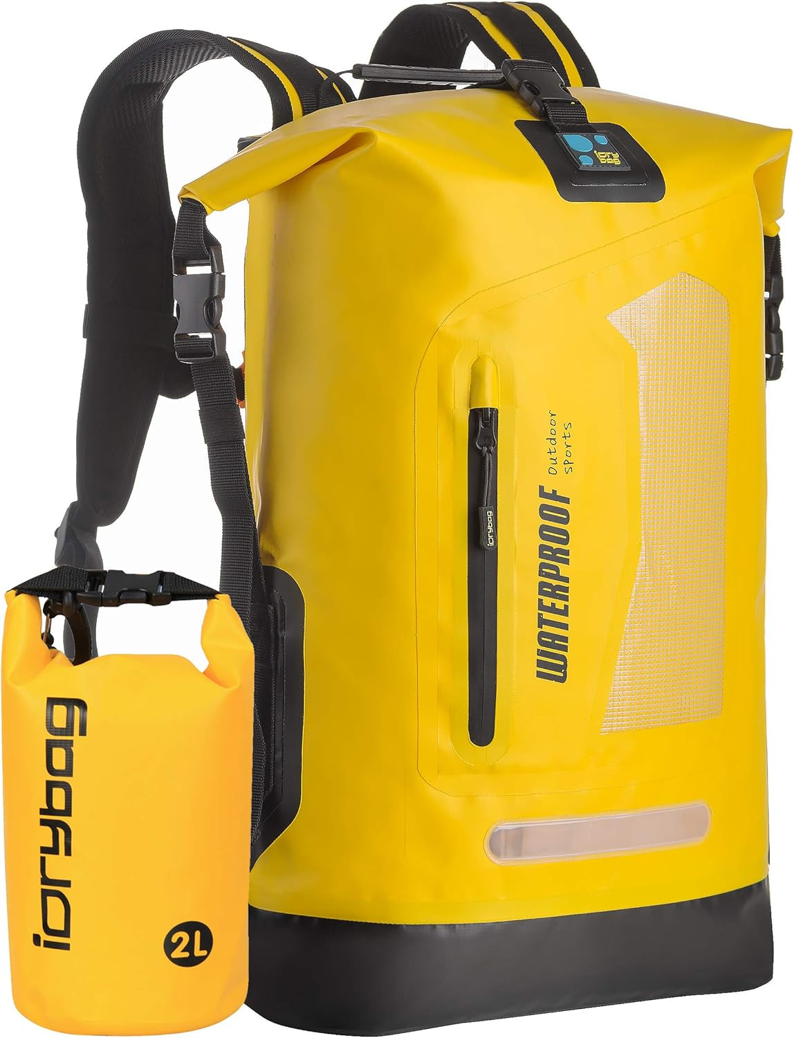 AquaShield Waterproof Backpack – 20L/30L/40L Floating Dry Bag for Kayaking, Hiking, Camping & Outdoor Adventures