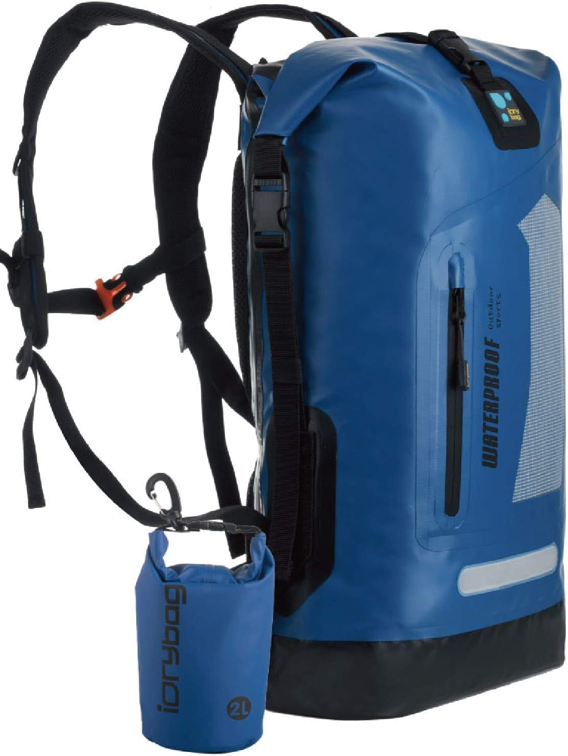 AquaShield Waterproof Backpack – 20L/30L/40L Floating Dry Bag for Kayaking, Hiking, Camping & Outdoor Adventures