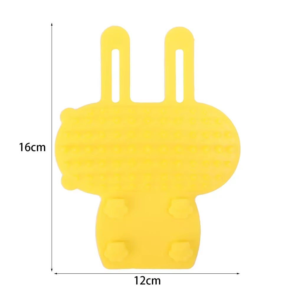 FurAway Brush – Silicone Pet Hair Removal & Massage Comb for Cats and Dogs, Self-Cleaning Grooming Tool (1–4 PCS)