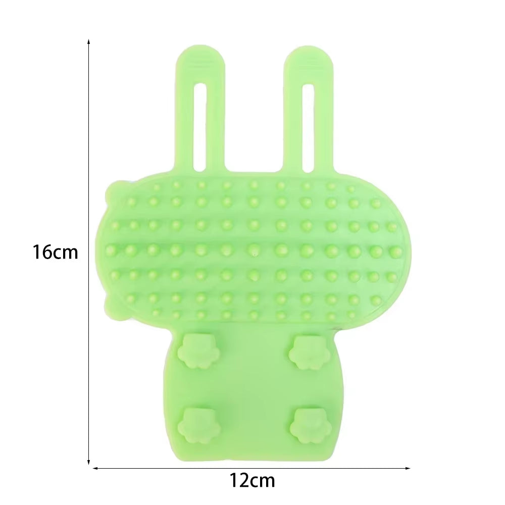 FurAway Brush – Silicone Pet Hair Removal & Massage Comb for Cats and Dogs, Self-Cleaning Grooming Tool (1–4 PCS)