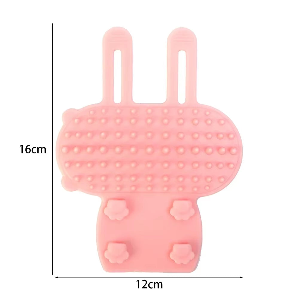 FurAway Brush – Silicone Pet Hair Removal & Massage Comb for Cats and Dogs, Self-Cleaning Grooming Tool (1–4 PCS)