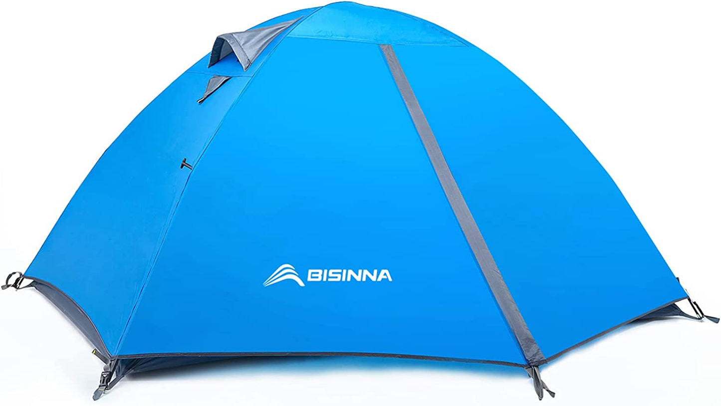 TrailHaven All-Season 2/4 Person Camping Tent – Lightweight Waterproof Windproof Double-Layer Shelter for Hiking, Hunting & Travel