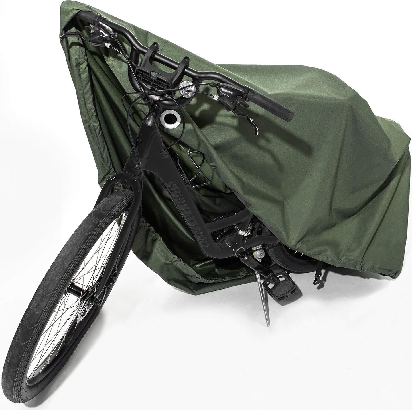 StormGuard Reflective Bike Cover – Waterproof & Weatherproof Outdoor Storage Shelter for Bicycles, Trikes & E-Bikes