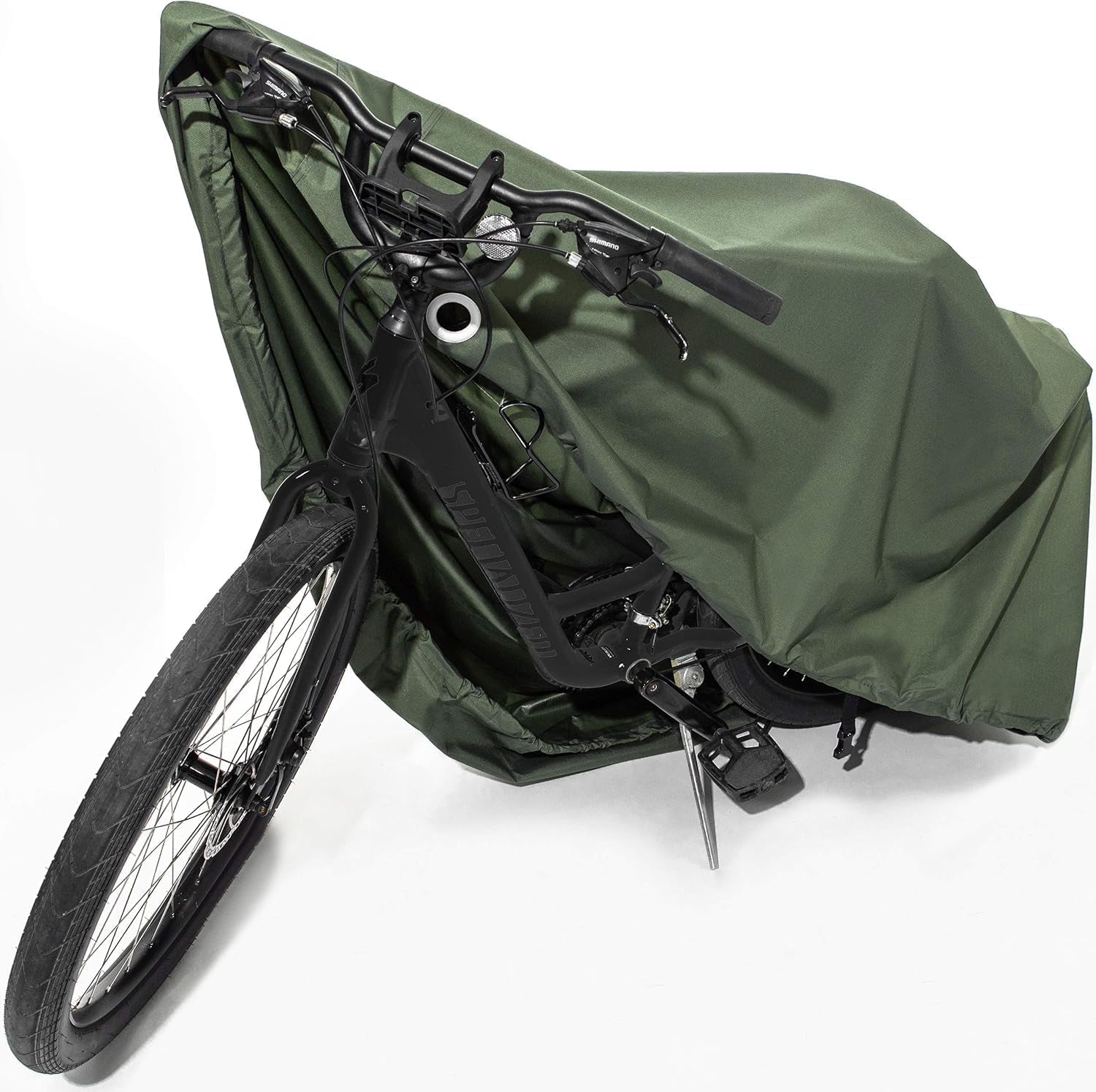 StormGuard Reflective Bike Cover – Waterproof & Weatherproof Outdoor Storage Shelter for Bicycles, Trikes & E-Bikes