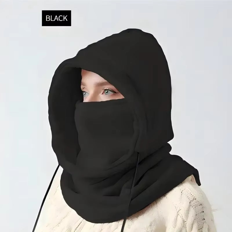 FrostGuard™ Knit Fleece Windproof Balaclava – Warm Outdoor Cycling, Skiing & Snowboarding Mask with Neck & Face Protection for Cold Weather