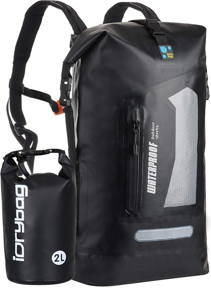 AquaShield Waterproof Backpack – 20L/30L/40L Floating Dry Bag for Kayaking, Hiking, Camping & Outdoor Adventures