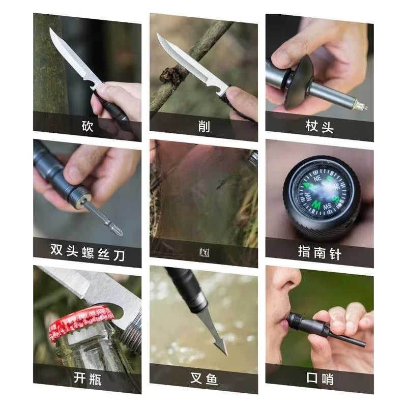 Ultralight Folding Telescopic Hiking Poles – Adjustable Trekking Sticks for Camping, Climbing, and Outdoor Travel 