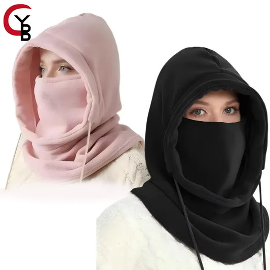 FrostGuard™ Knit Fleece Windproof Balaclava – Warm Outdoor Cycling, Skiing & Snowboarding Mask with Neck & Face Protection for Cold Weather