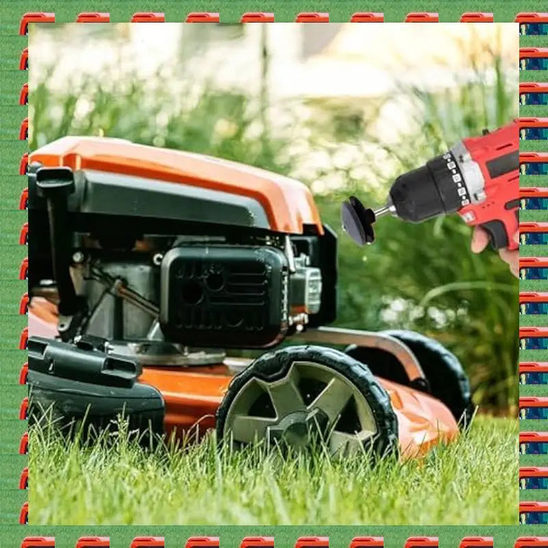 BladeMaster Lawn Mower Blade Sharpener – Universal Lawn Care Tool for Faster, Cleaner Cuts
