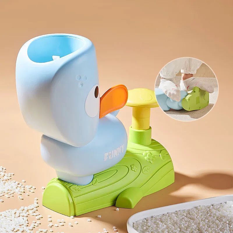 WhirlShot Air Disc Launcher – Outdoor Flying Game Toy for Kids with Adjustable Angles & Battery-Free Fun