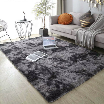 Soft Plush Carpet for Living Room or Kids Bedroom, Modern Fluffy Area Rug, Cozy Floor Mat for Sofa, Nursery, or Playroom Decor