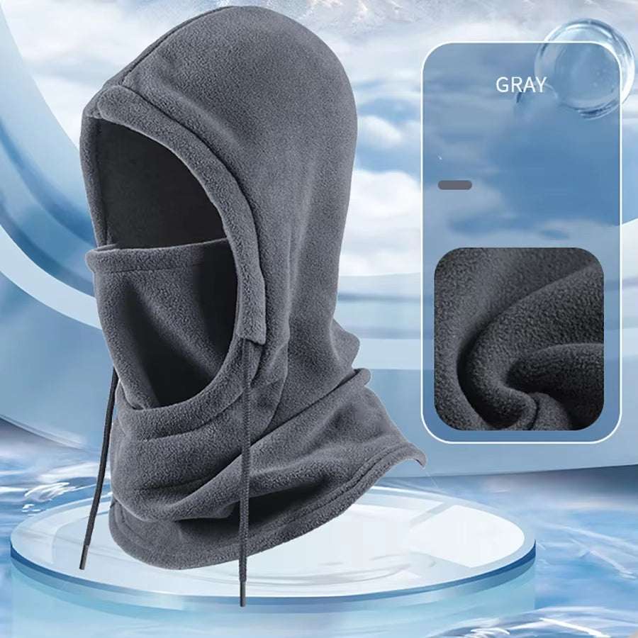 FrostGuard™ Knit Fleece Windproof Balaclava – Warm Outdoor Cycling, Skiing & Snowboarding Mask with Neck & Face Protection for Cold Weather