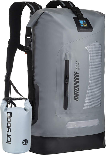 AquaShield Waterproof Backpack – 20L/30L/40L Floating Dry Bag for Kayaking, Hiking, Camping & Outdoor Adventures