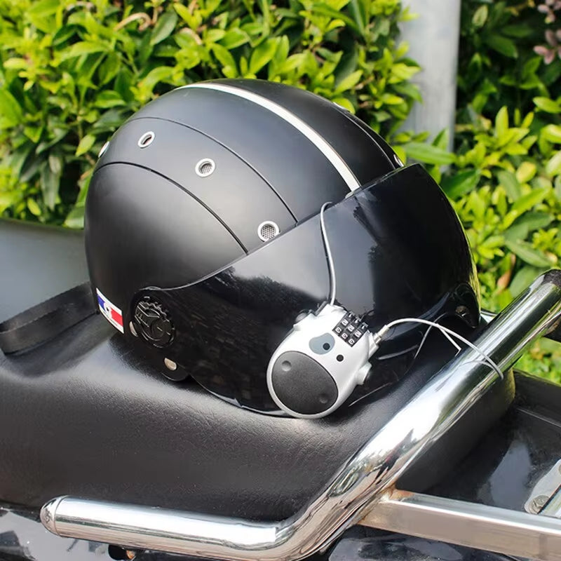 Secure Your Gear with the High-Precision Bicycle Steel Cable Code Lock – Perfect for Helmets, Suitcases, and More!