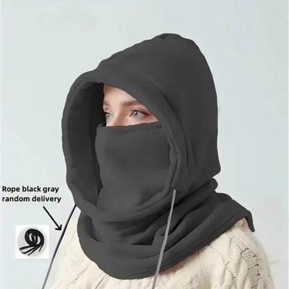 FrostGuard™ Knit Fleece Windproof Balaclava – Warm Outdoor Cycling, Skiing & Snowboarding Mask with Neck & Face Protection for Cold Weather